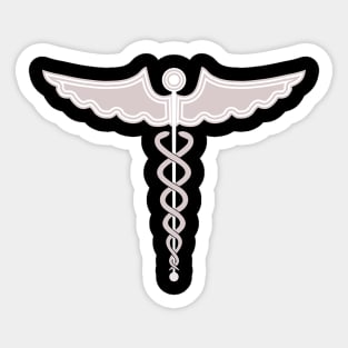 Caduceus Staff of Hermes Sticker